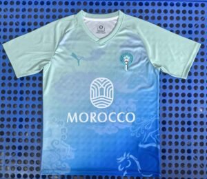 Moroccan gradient color cloud version jersey