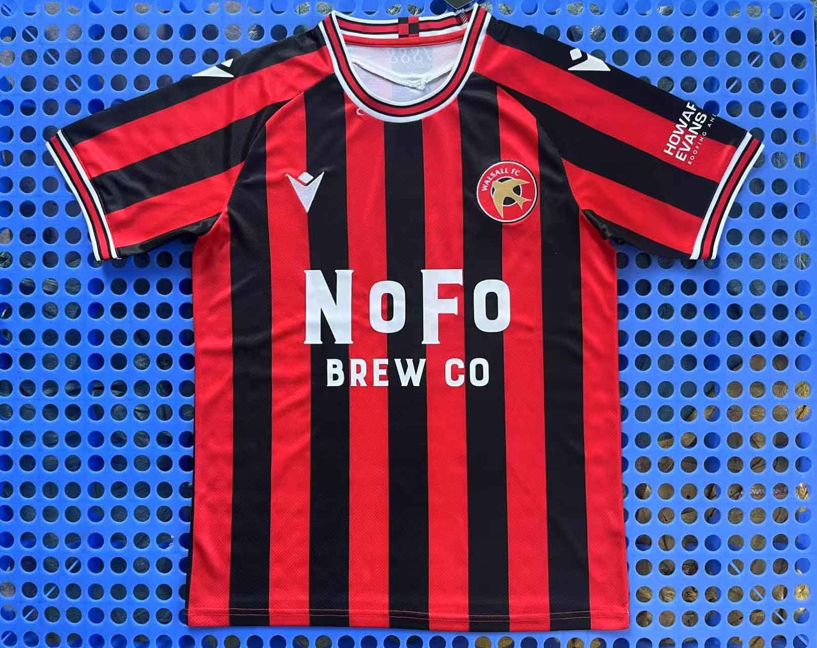 Walsall football shirt