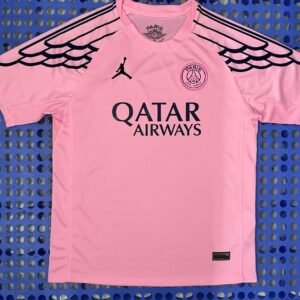 Paris Saint-Germain's pink jerseys
