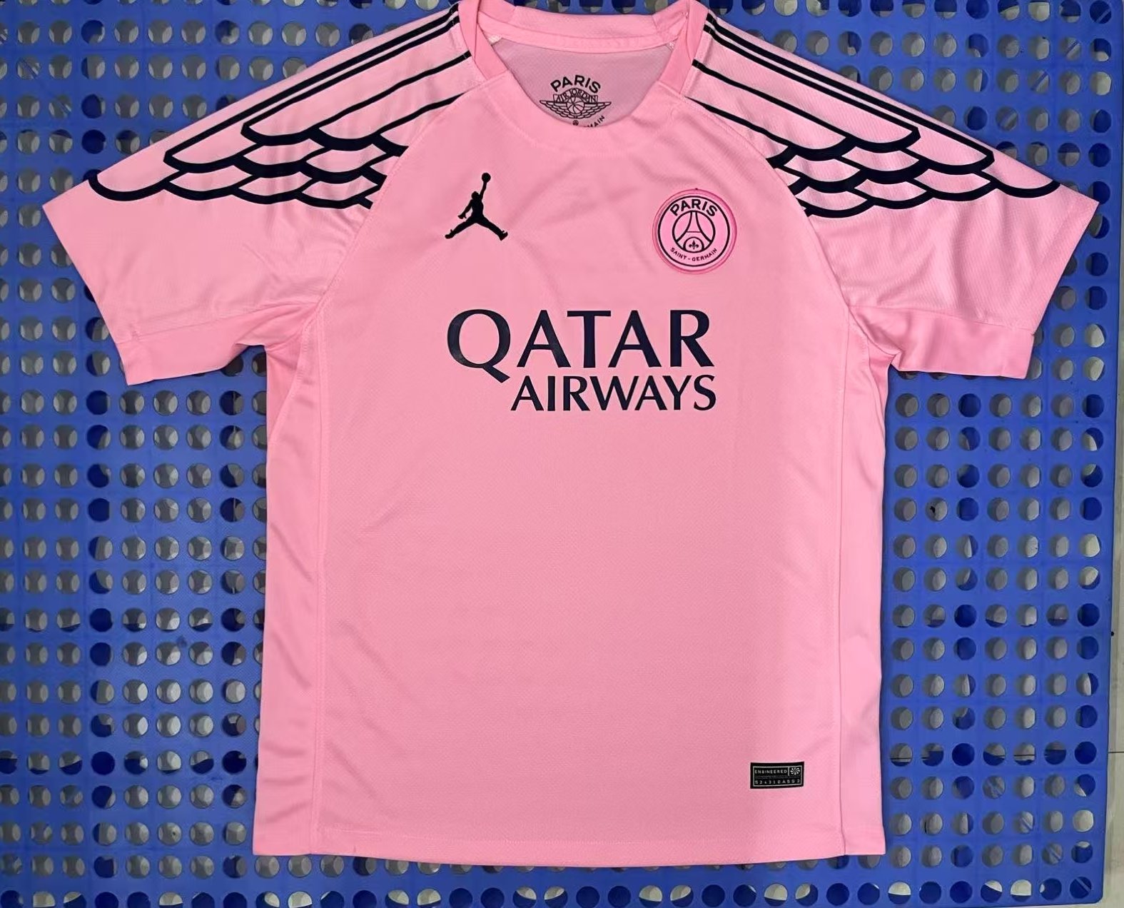 Paris Saint-Germain's pink jerseys
