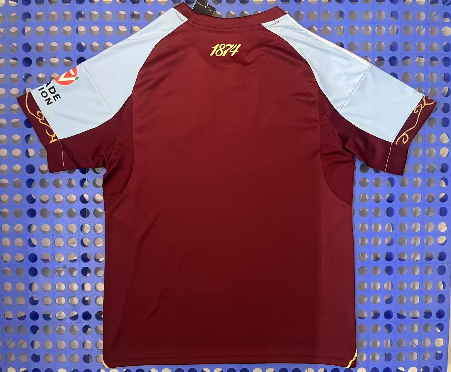 2025 Aston Villa's home ground Football Jersey - Image 2