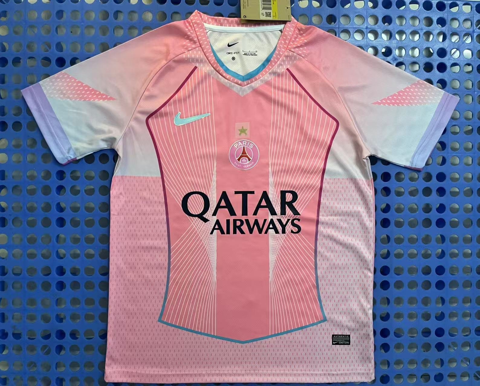 Paris Champions concept Edition Pink jersey