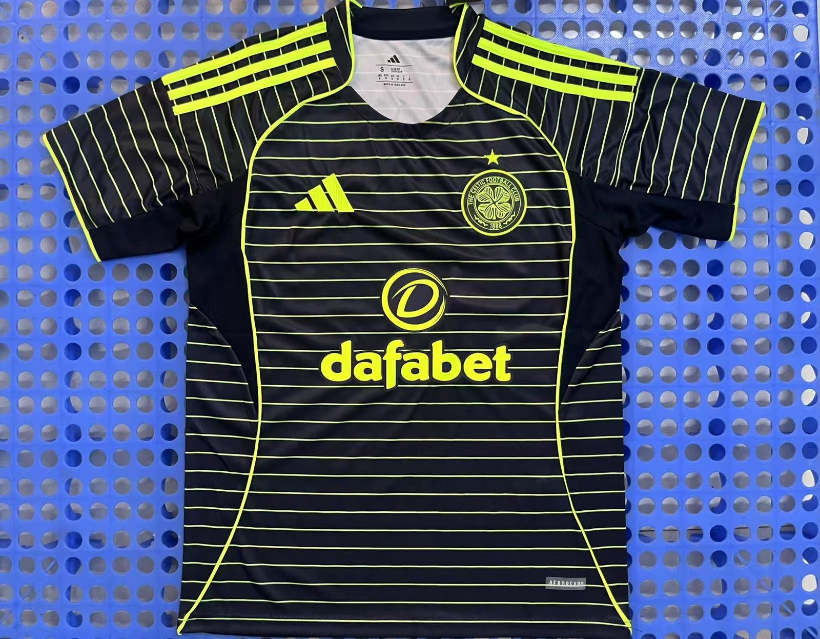 The Celtics' away jersey