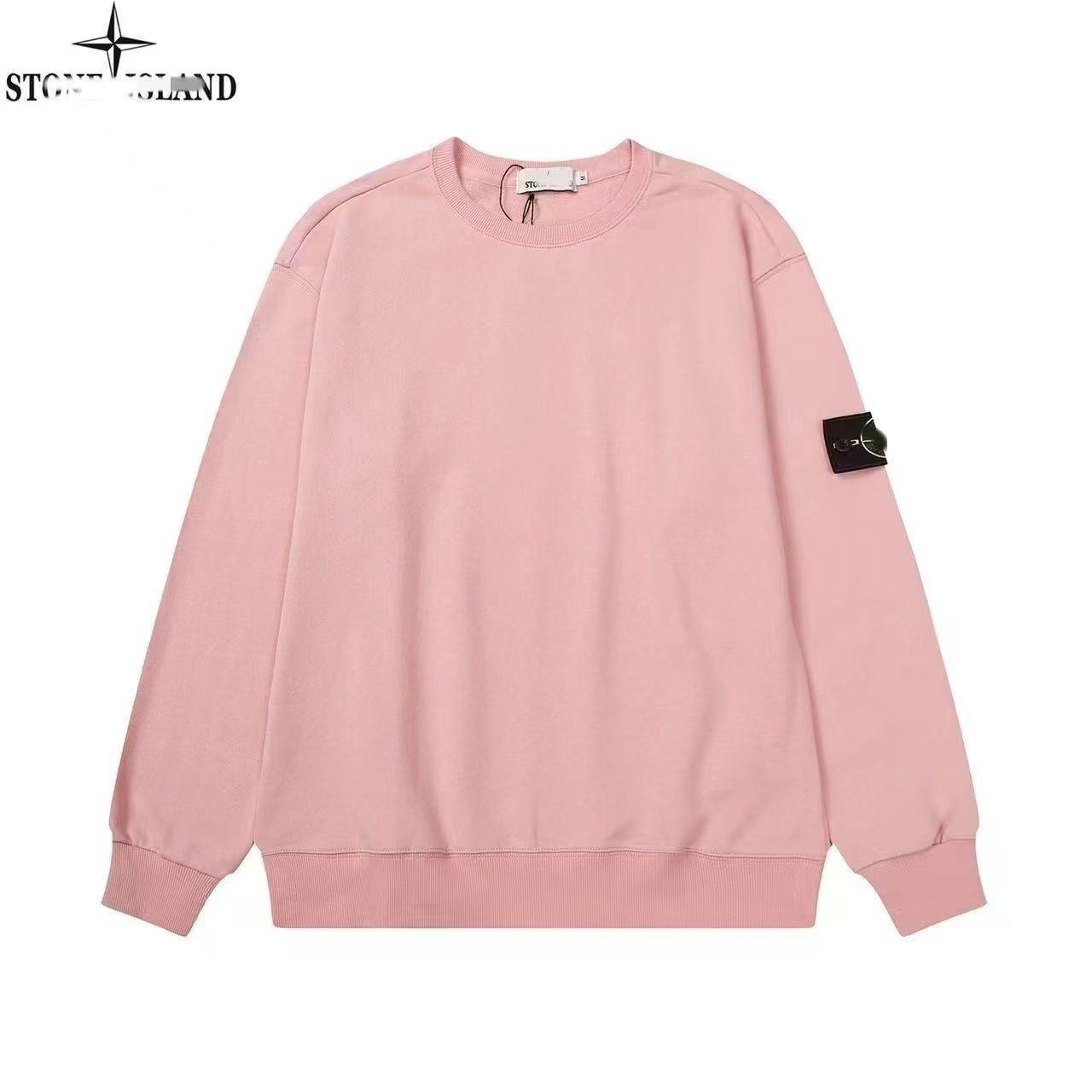 Solid Color Round Neck Long Sleeves T Shirt - Image 7