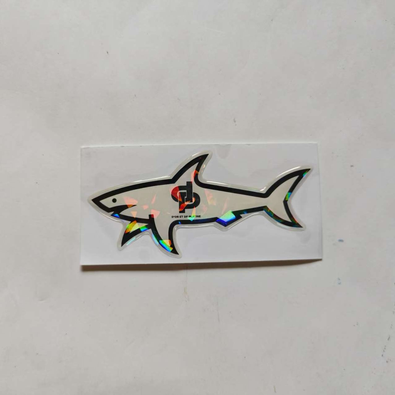 Dp laser shark sticker