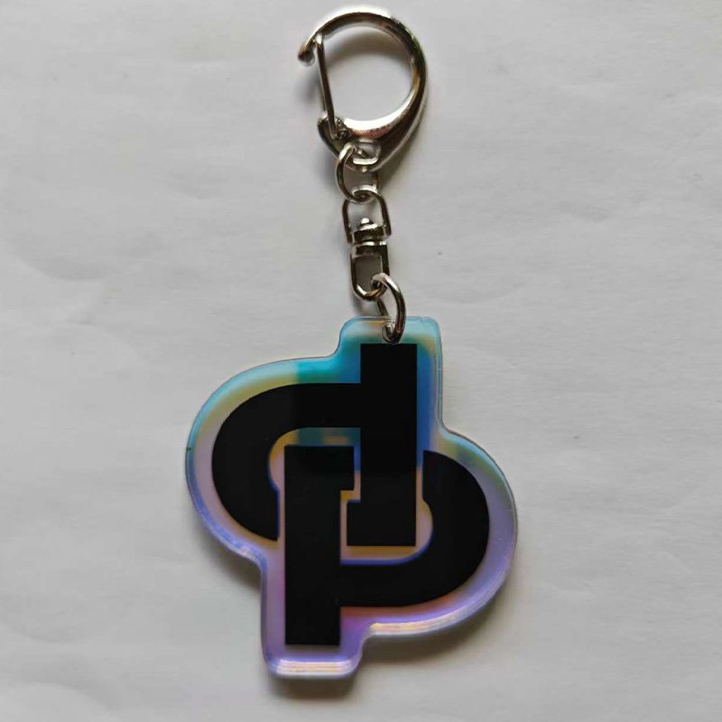 Laser keychain