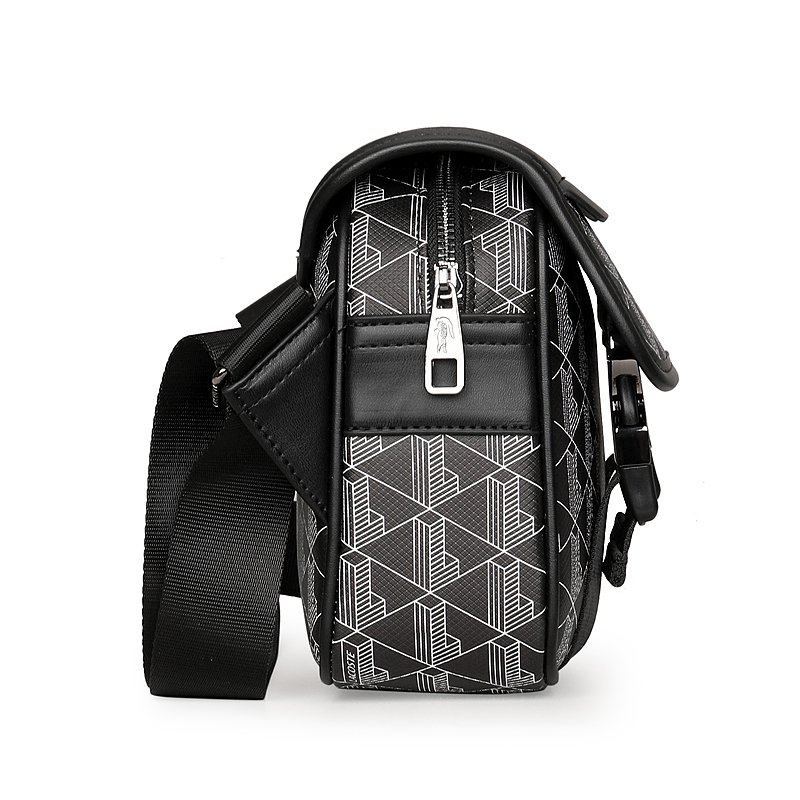 Black Lacoste Shoulder Bag - Image 5