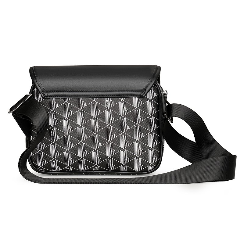 Black Lacoste Shoulder Bag - Image 4