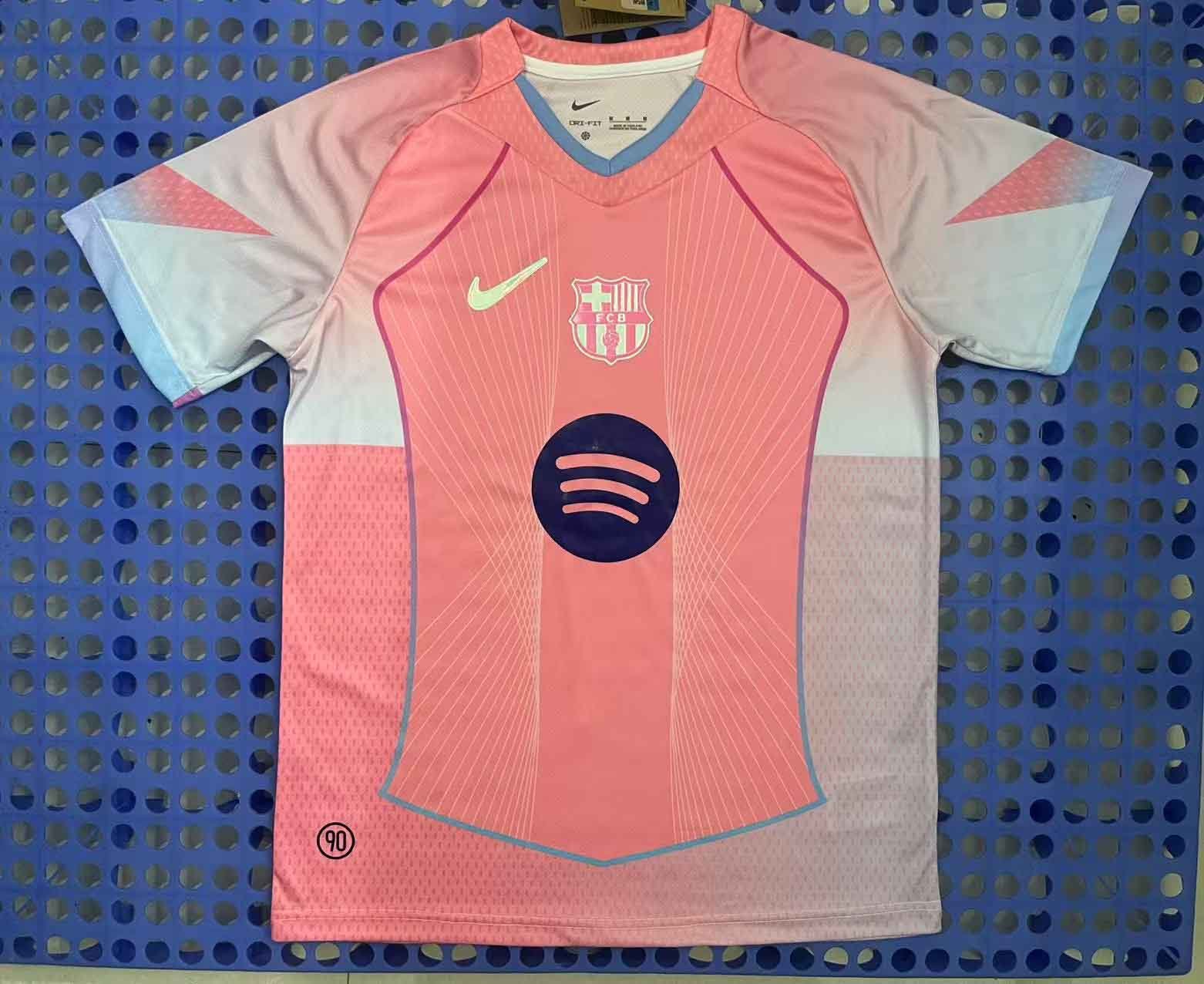 Barcelona concept pink jersey