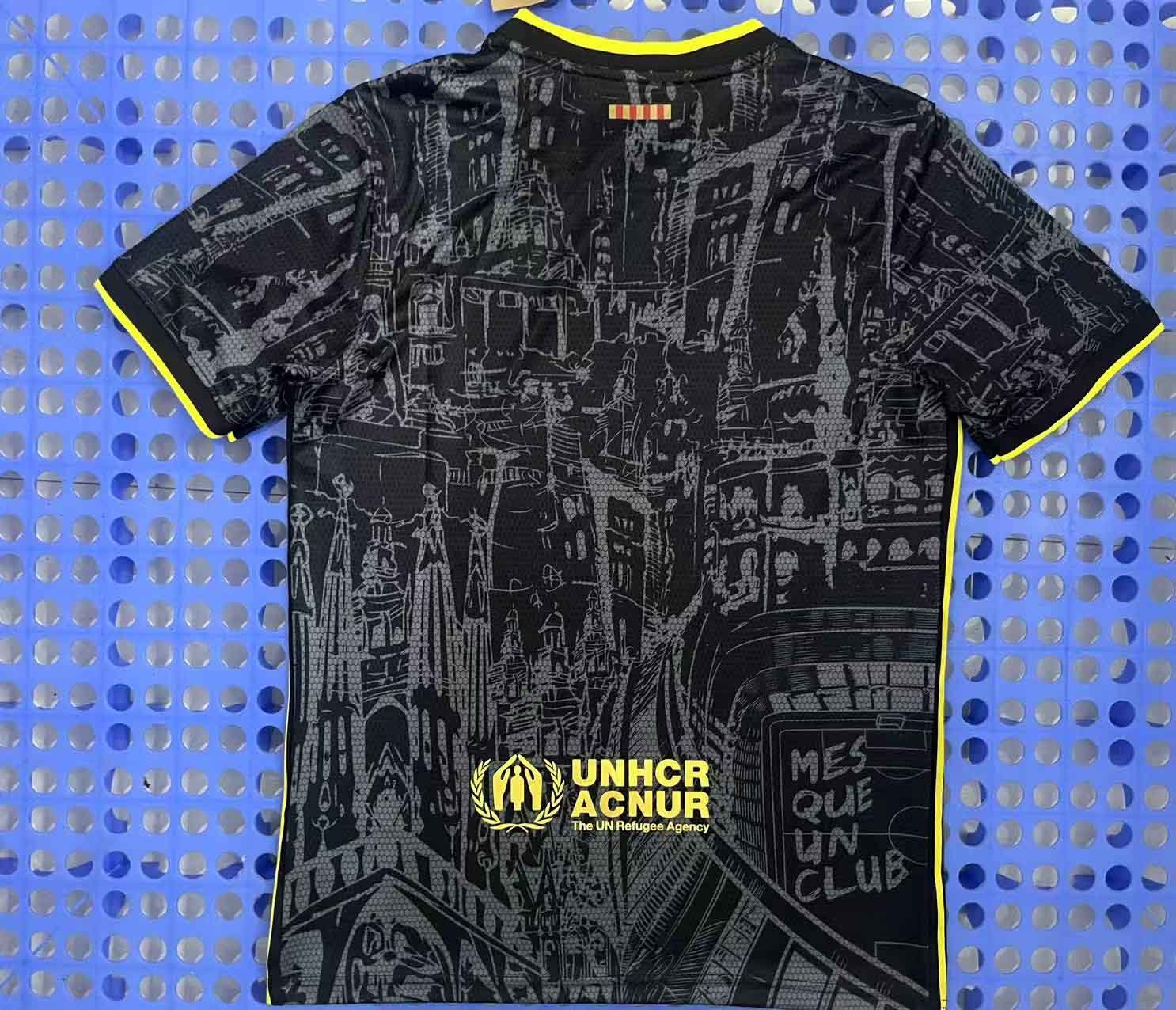 Barcelona Black and Gold special Edition jersey - Image 2