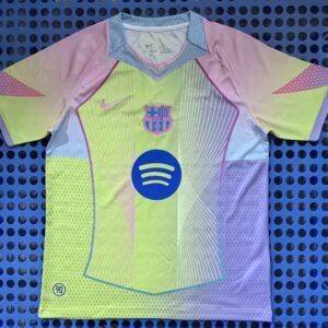 Barcelona's fluorescent green concept jersey