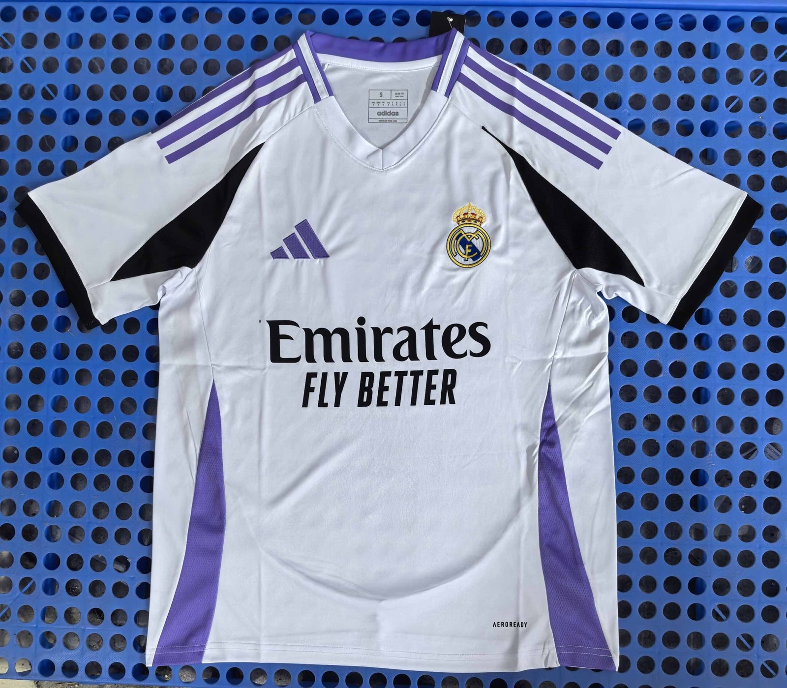 Real Madrid pre-match training jersey