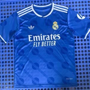 Real Madrid's special edition blue jersey