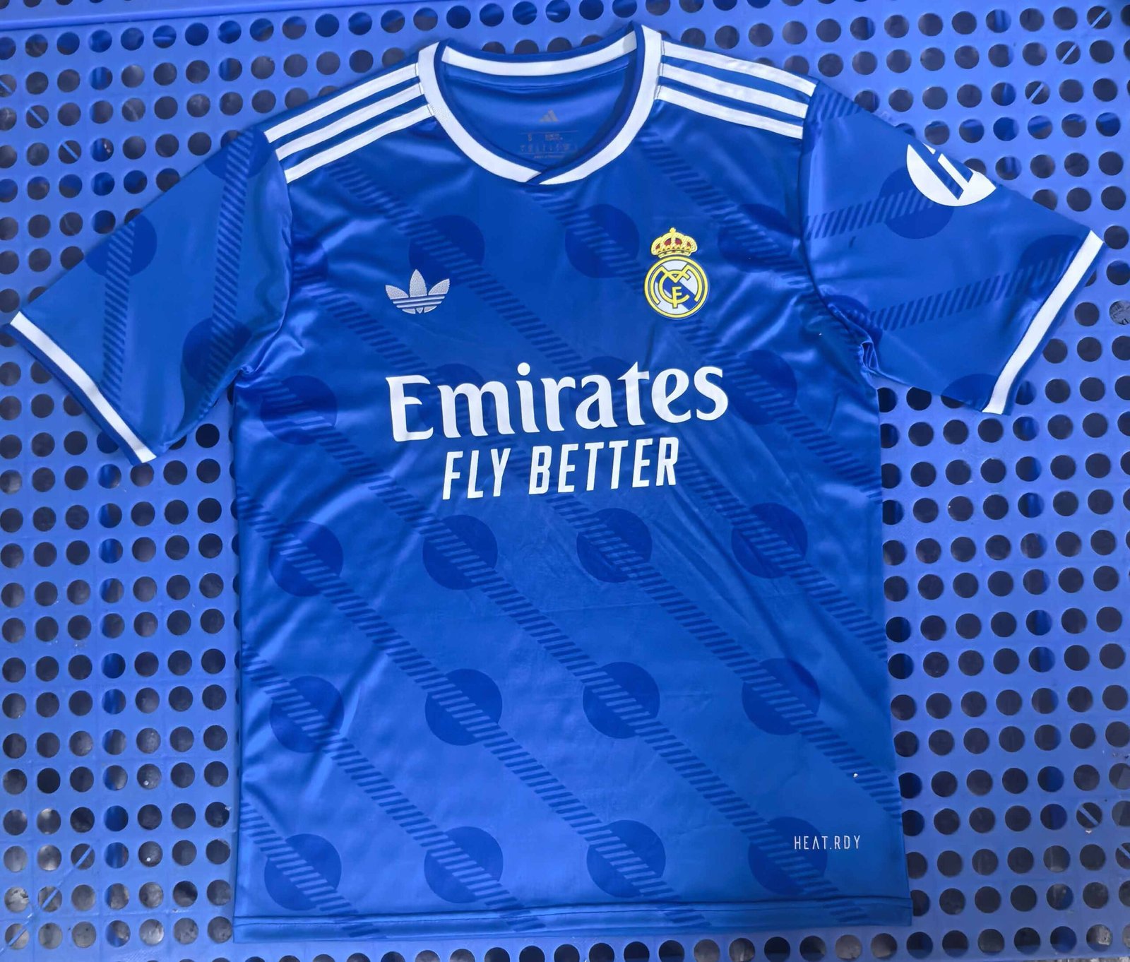 Real Madrid's special edition blue jersey