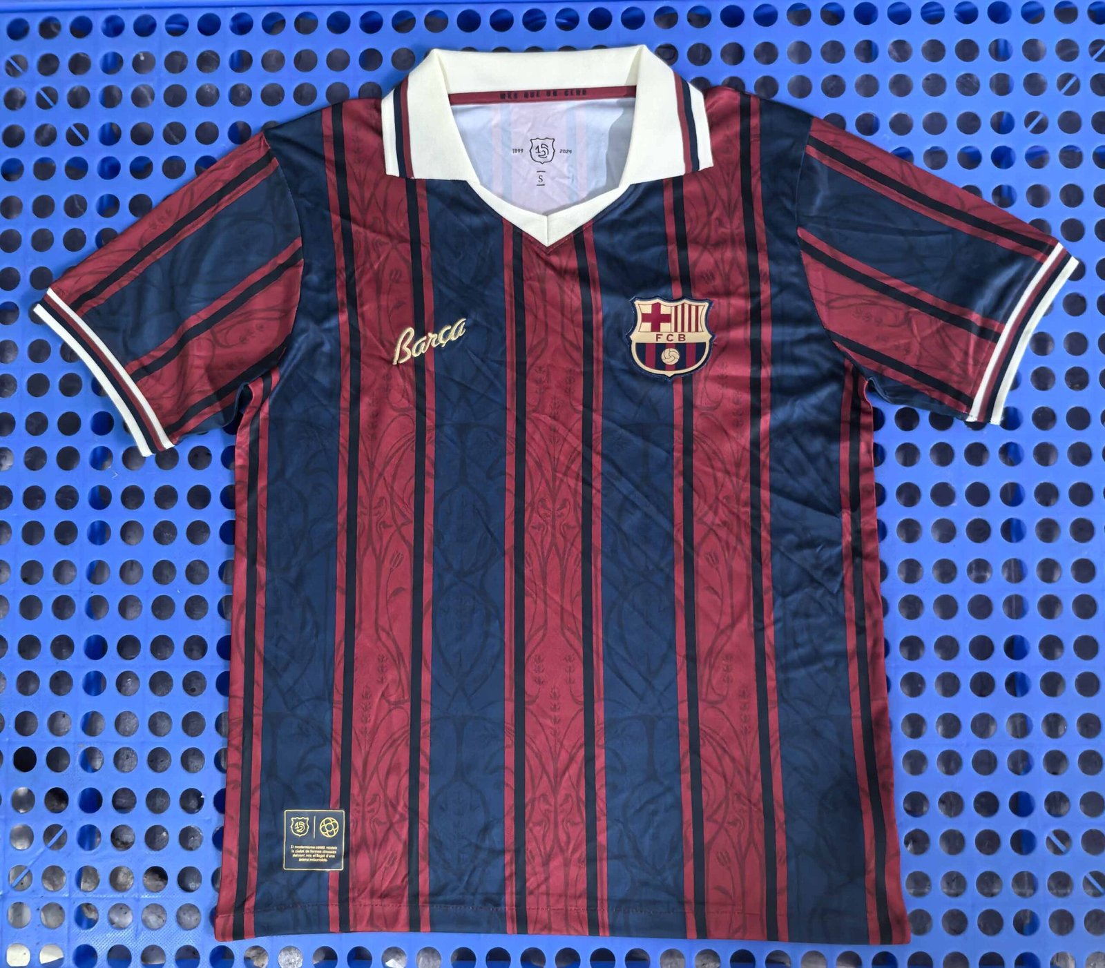 Barcelona's 125th anniversary edition jersey