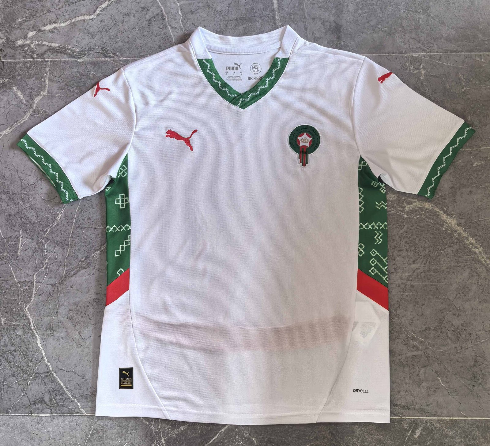 Morocco's away jersey