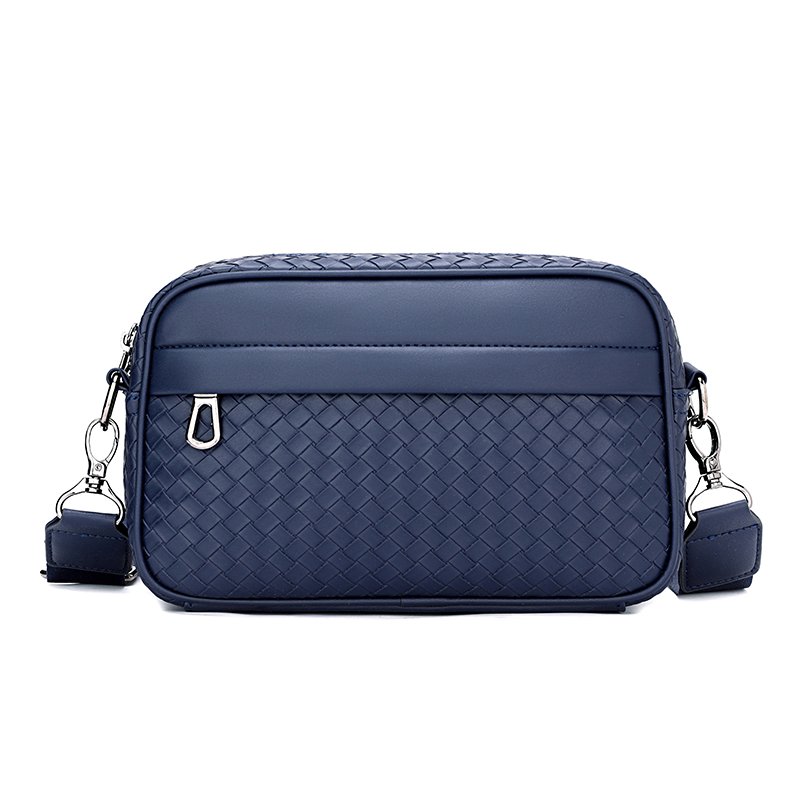 Woven men's single-shoulder crossbody bag - Image 5