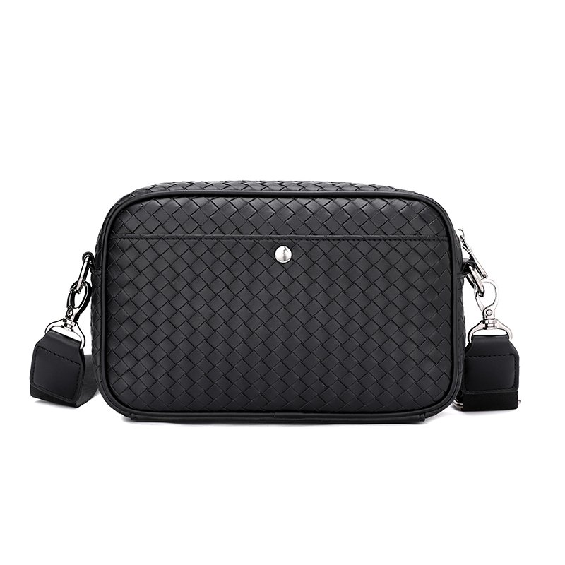 Woven men's single-shoulder crossbody bag - Image 4