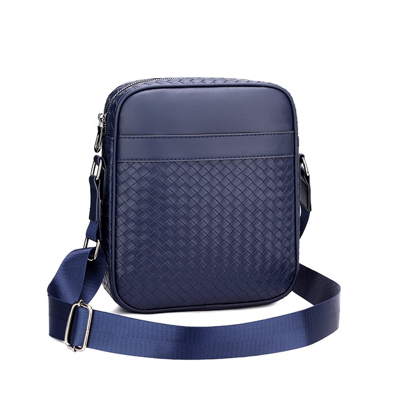 Woven men's single-shoulder bag