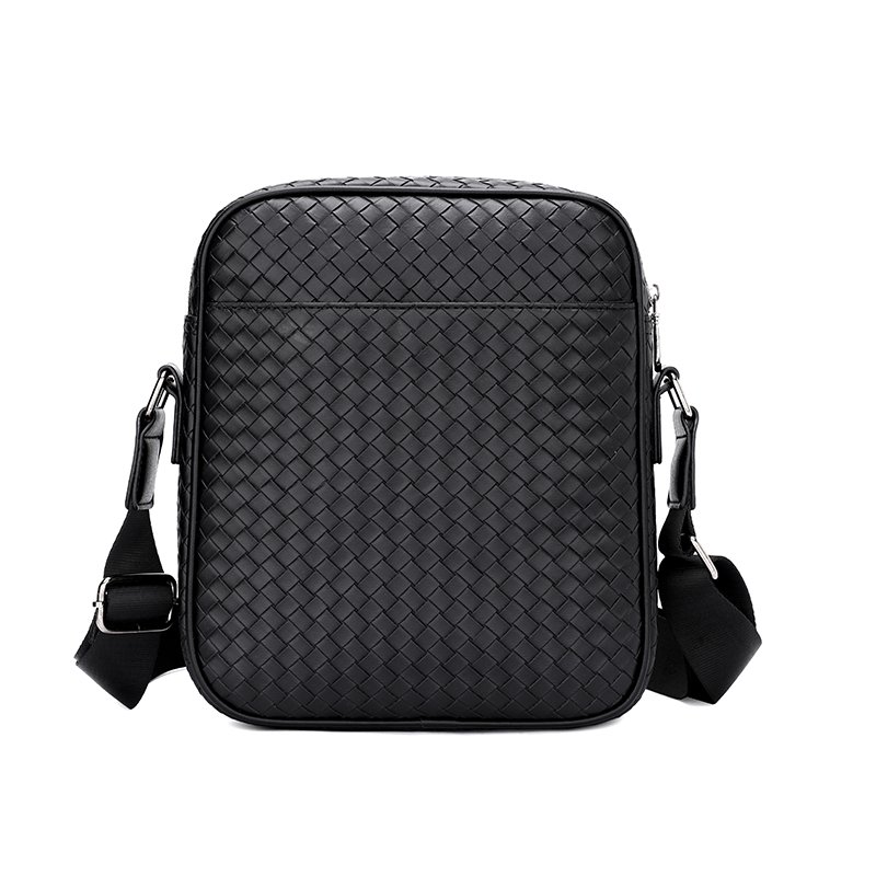 Woven men's single-shoulder bag - Image 2