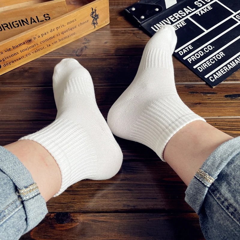 Pure Cotton Socks Casual Wear - Image 5