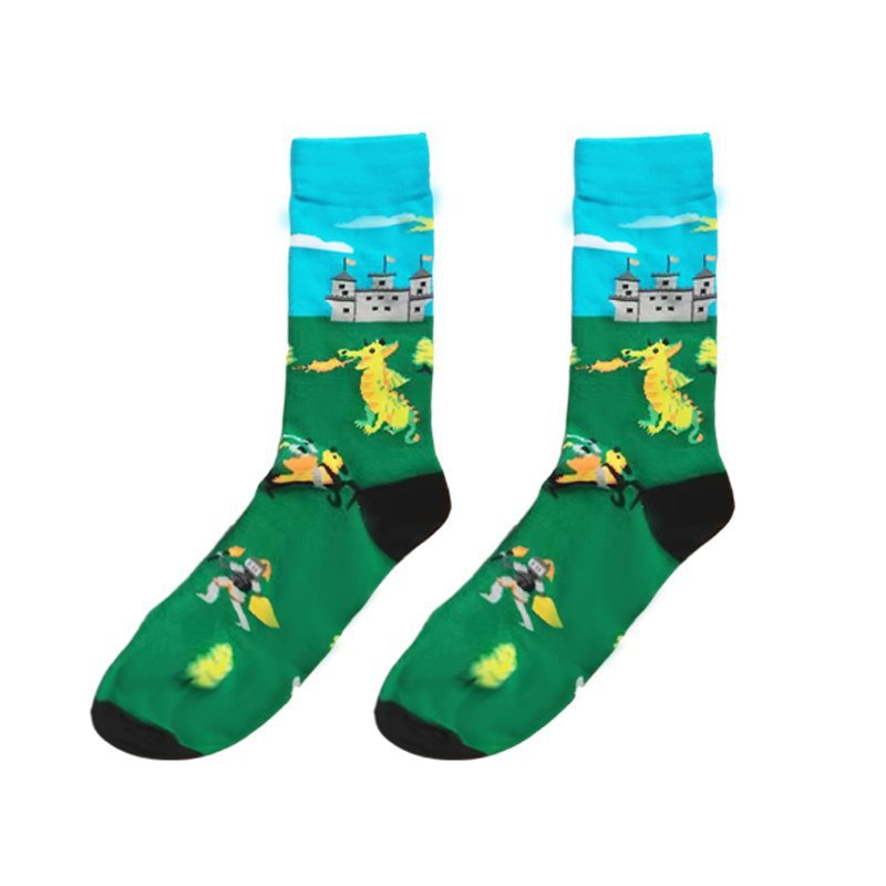 cartoon socks