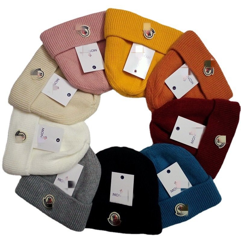 Autumn Winter Moncler Trendy Knitted Caps - Image 2