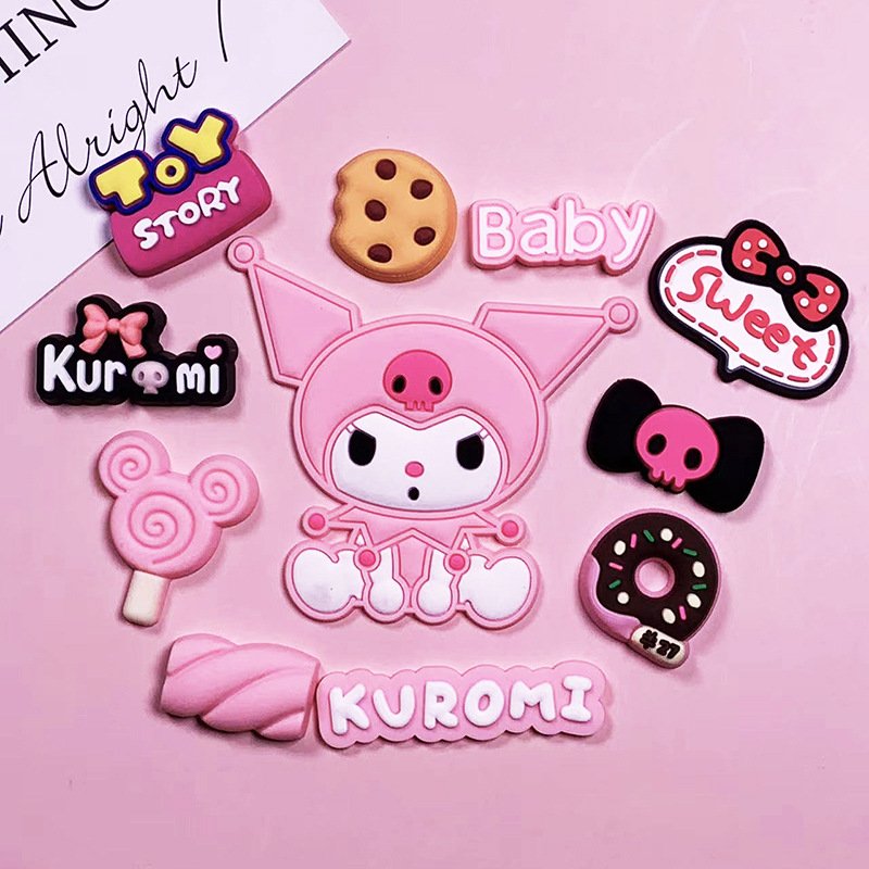 Kulomi Cartoon Soft Rubber Accessory Diy Phone Case Charm - Image 5