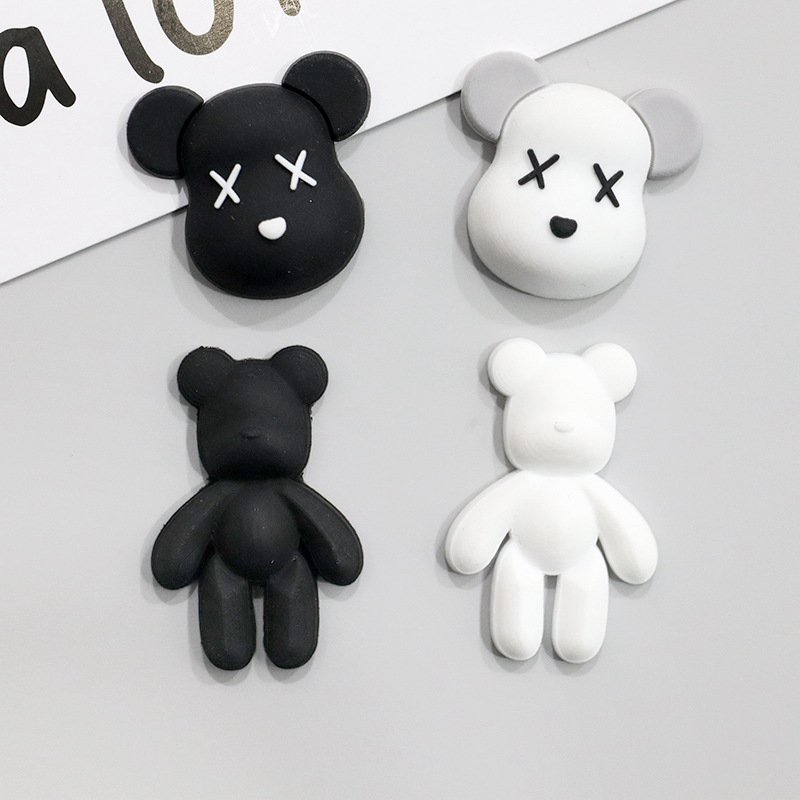 Violent Bear PVC Soft Rubber Accessory Phone Case DIY Patch - Image 4