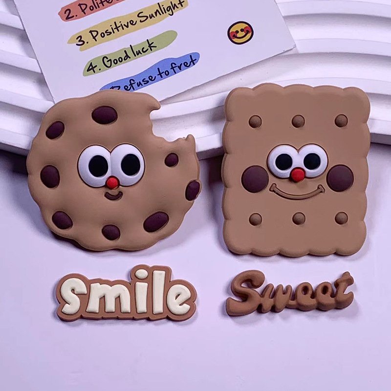 Cute cookie DIY Crocs decoration - Image 3