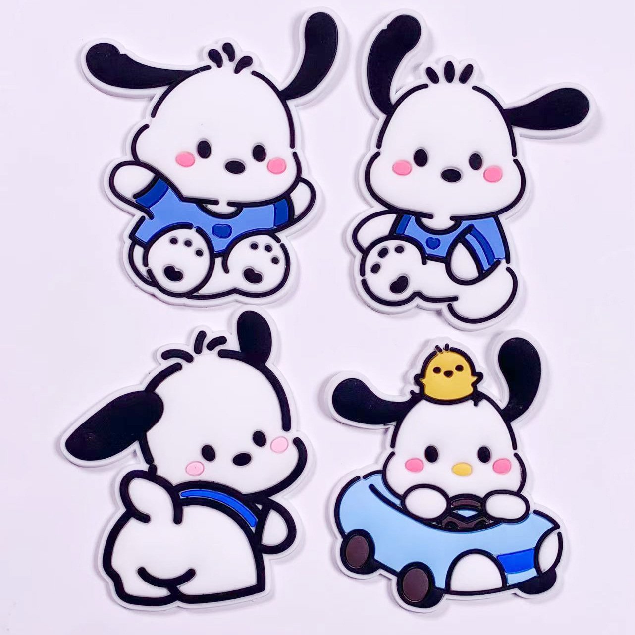 Pacha dog PVC soft rubber cartoon DIY Cute puppy - Image 2