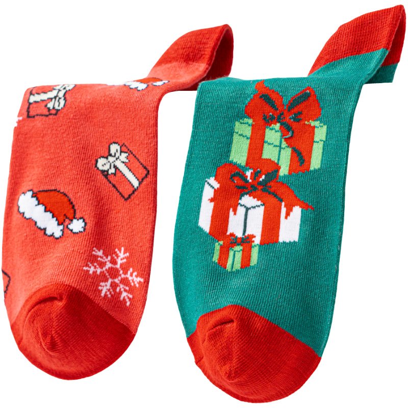 Christmas-style Trendy Cotton Socks - Image 4