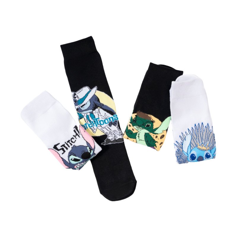 Stitch Cotton Socks - Image 2
