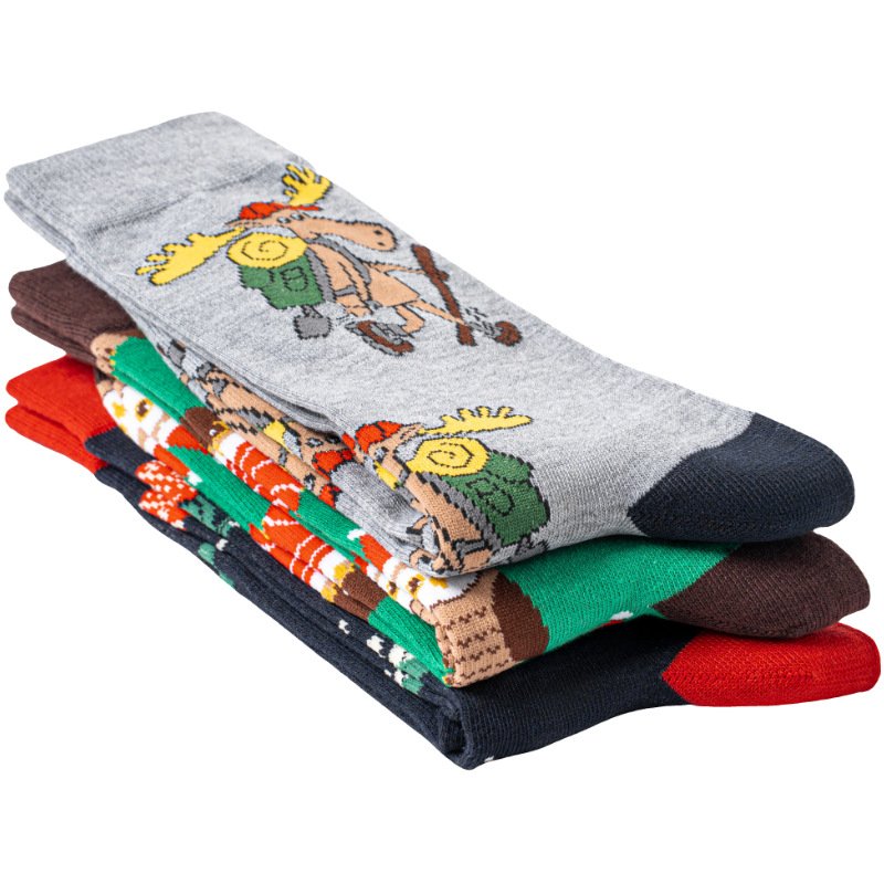 Dinosaur Owl Cartoon Cotton Socks - Image 2