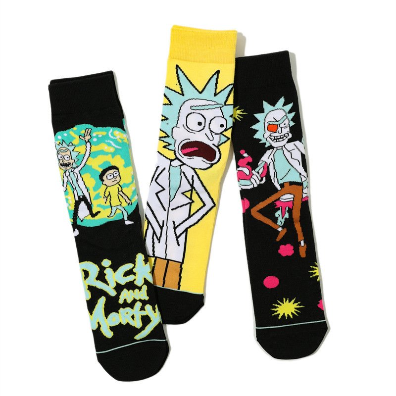Cartoon Character Cotton Socks - Image 3