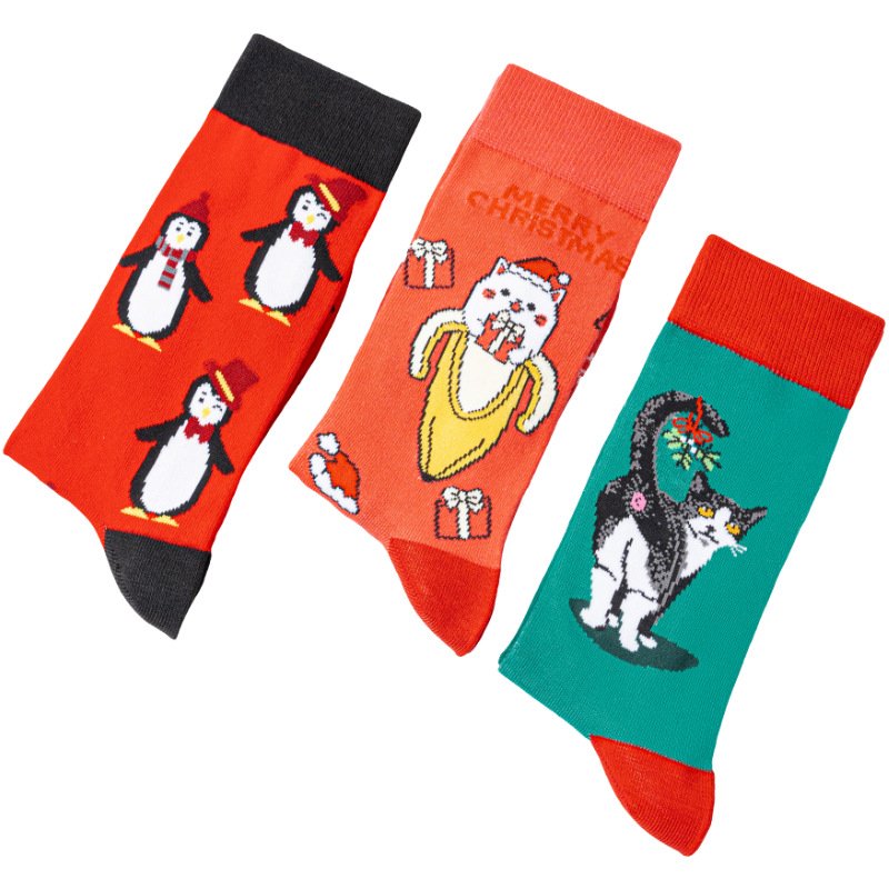 Christmas-style Trendy Cotton Socks - Image 8