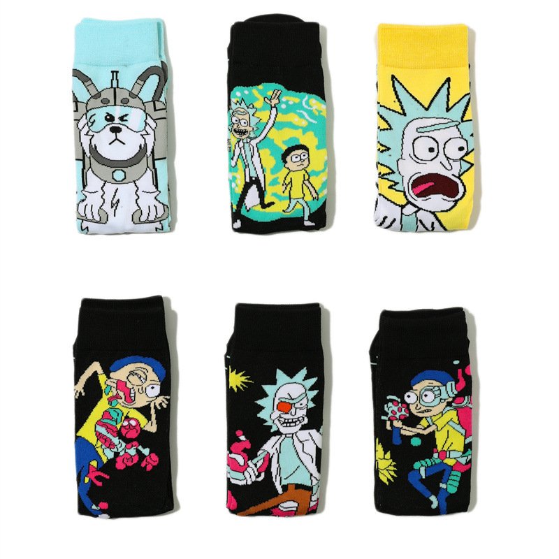 Cartoon Character Cotton Socks - Image 8
