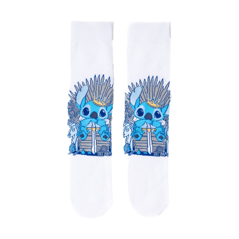 Stitch cotton socks
