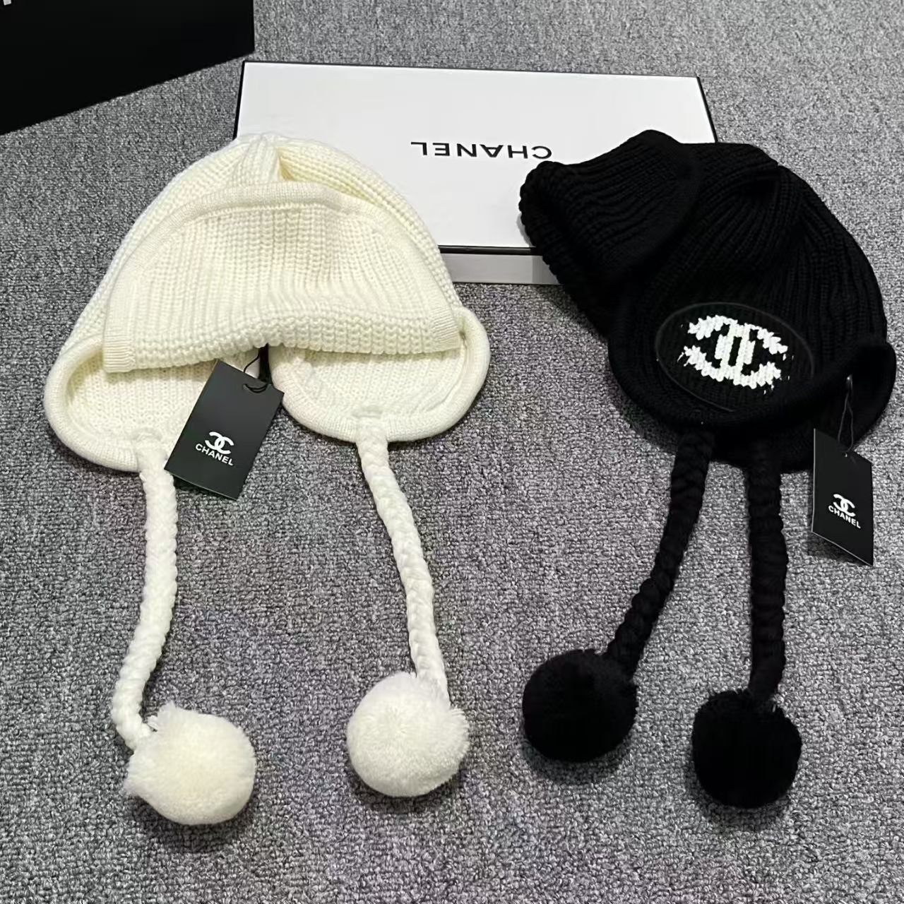 Windproof neck-protecting and warm plush knitted cap - Image 4