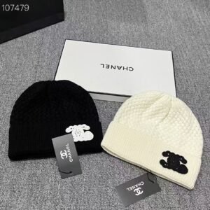 chanel knitted hat