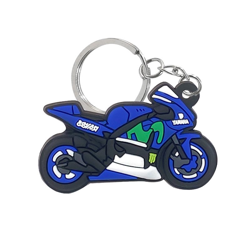 moto pvc keychain