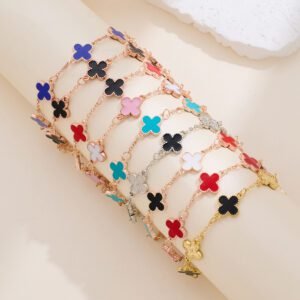 four leaf clover bracelet