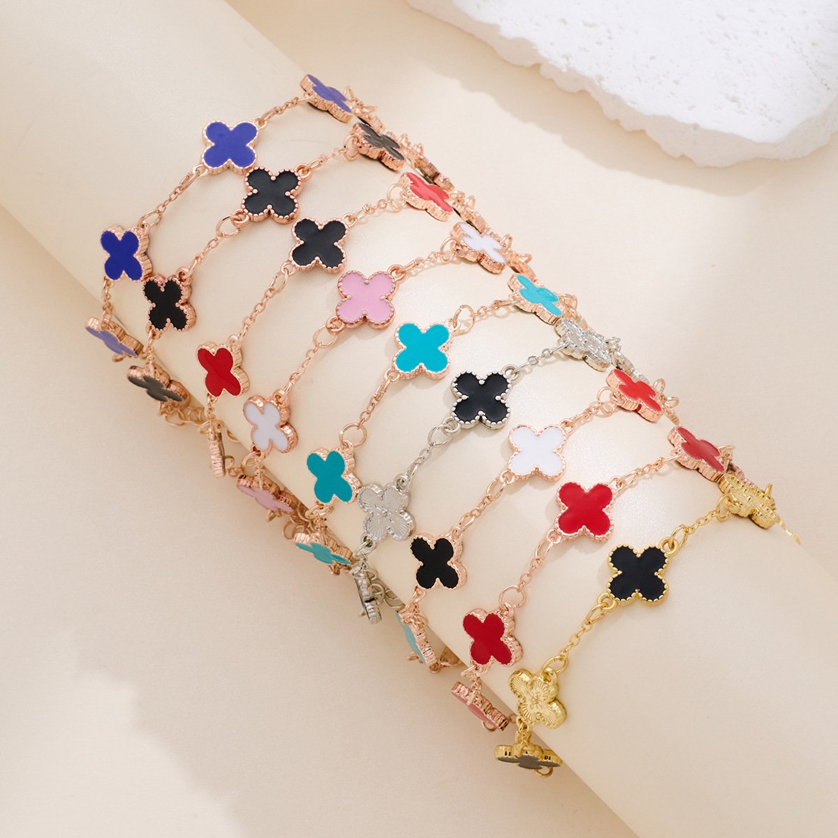 four leaf clover bracelet