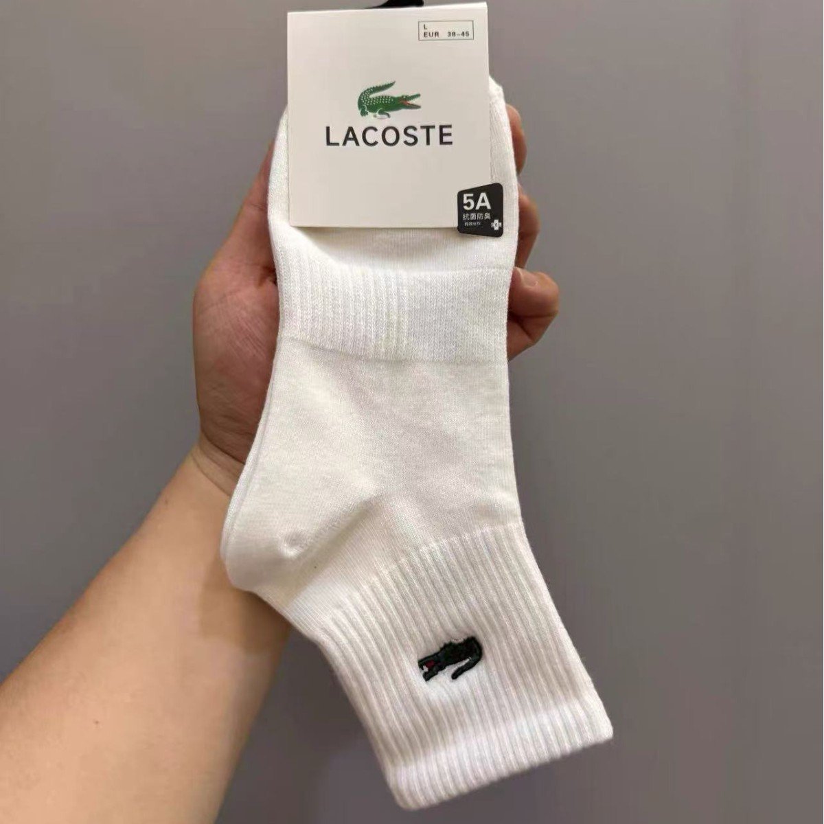 Sports sweat-absorbing crocodile business cotton socks - Image 2