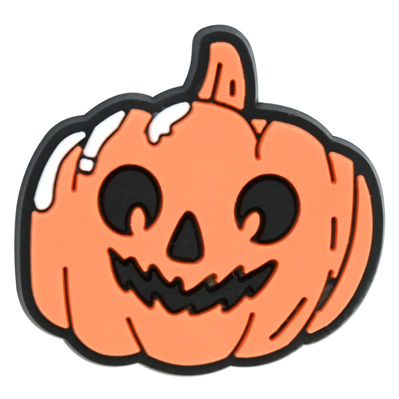 Halloween Series Crocs Charm Cartoon Ghost diy shoes decorative accessories - Image 2