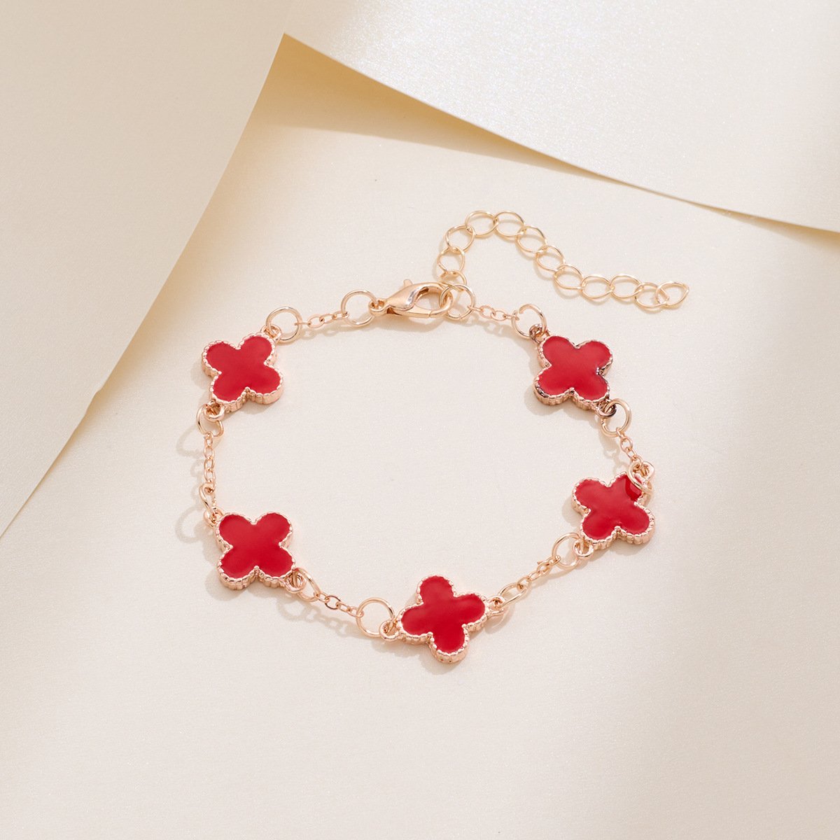 four leaf clover bracelet