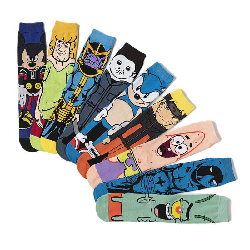 Cartoon and Anime Trendy Socks - Image 2