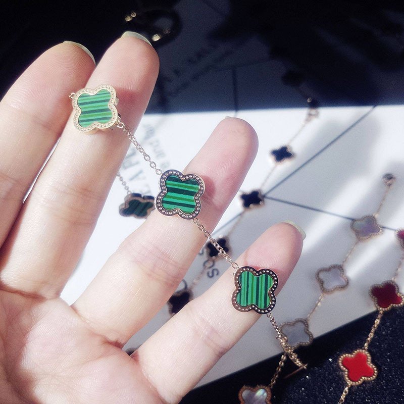 Four-leaf clover titanium steel bracelet jewelry - Image 10