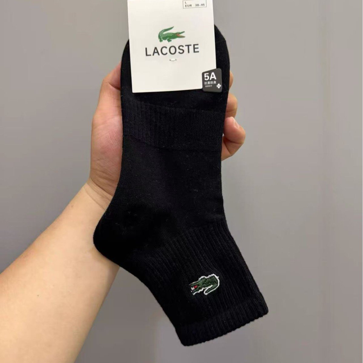 Sports sweat-absorbing crocodile business cotton socks - Image 4
