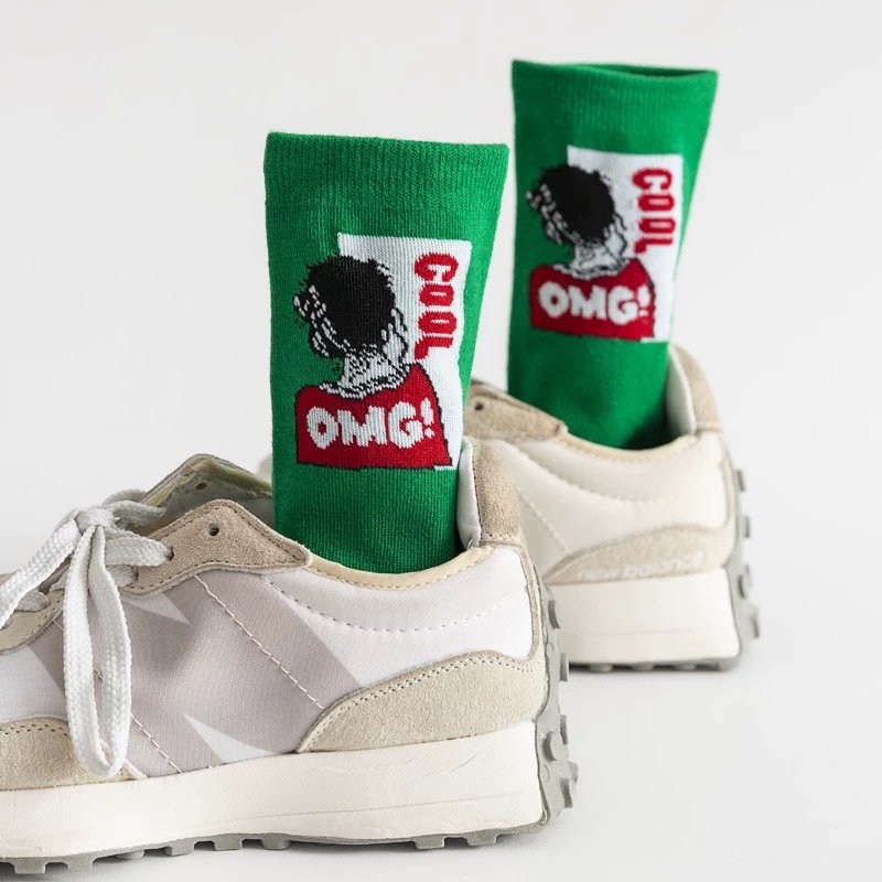 Men's and Women's Mid-calf Cotton Socks - Image 3